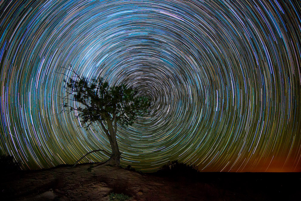 Focení Star trails