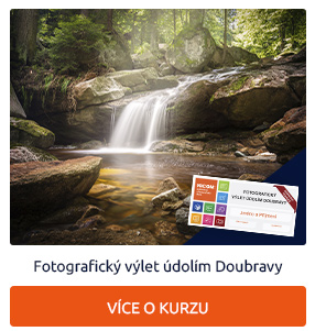 Dárkový poukaz na workshop Fotografický výlet údolím Doubravy